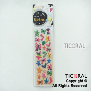 STICKER ESTRELL/CORAZ/MOOS (24X8CM) HS5639-7 x 12